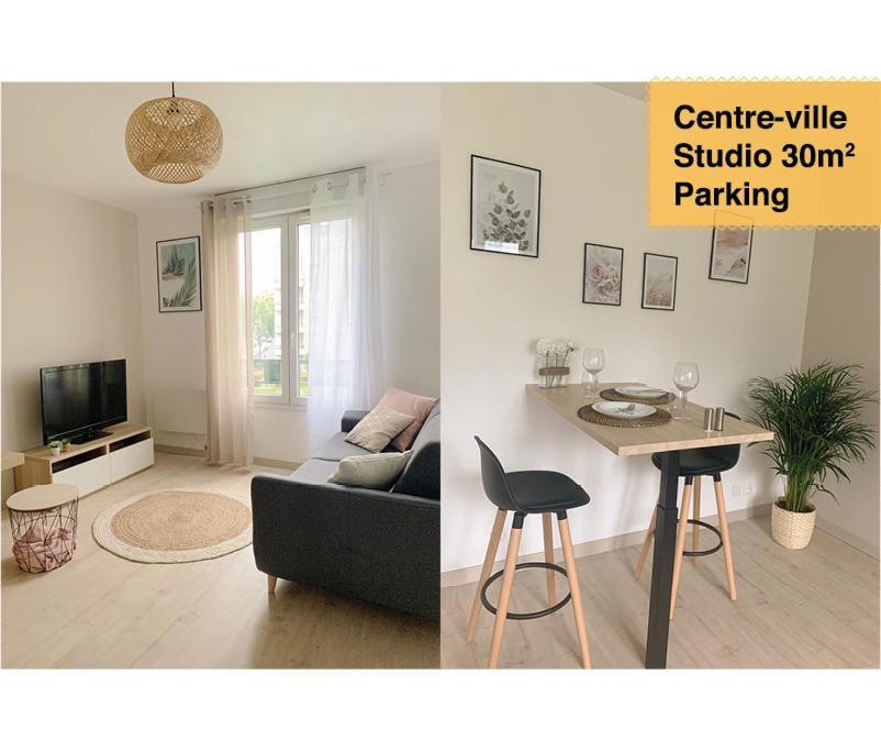 Studio 30M2 - Au Pied De La Gare - Parking Cergy Eksteriør billede