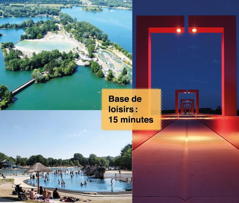Studio 30M2 - Au Pied De La Gare - Parking Cergy Eksteriør billede